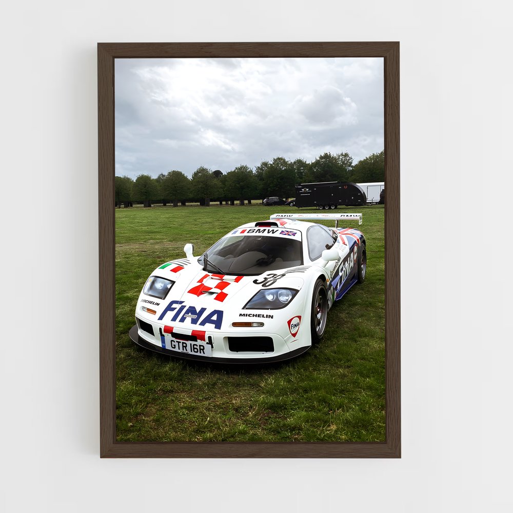 Poster F gtr magnifique – affiche Mclaren (vue 5)